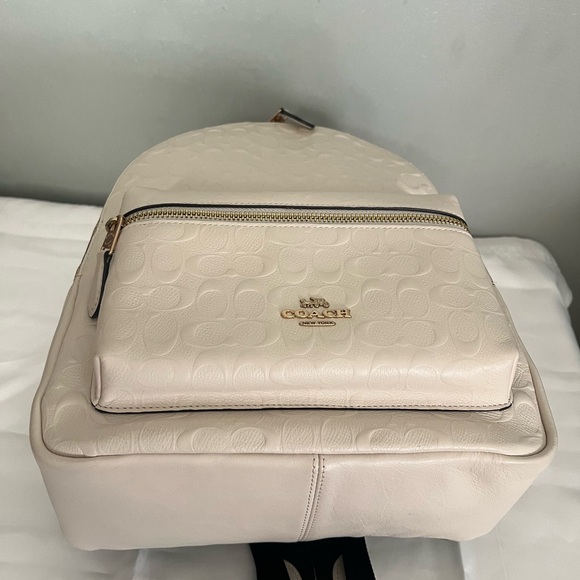 Coach Charlie Backpack In Signature Leather - Picture 9 of 11